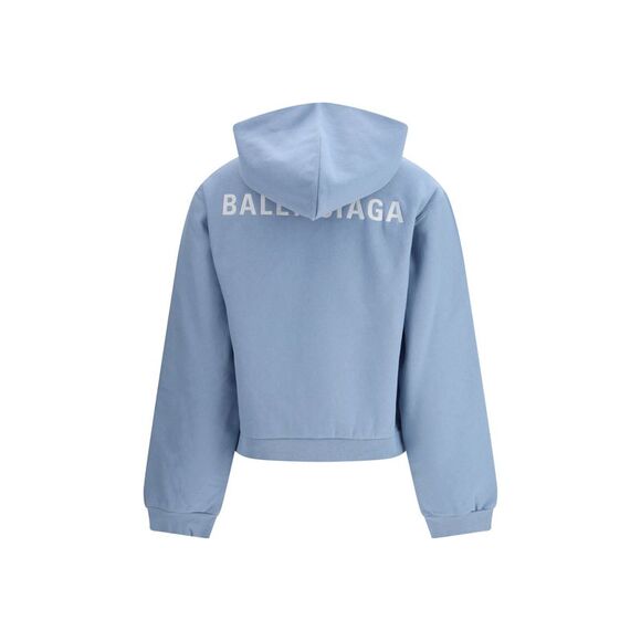 Balenciaga Women Back Zip-Up Hoodie